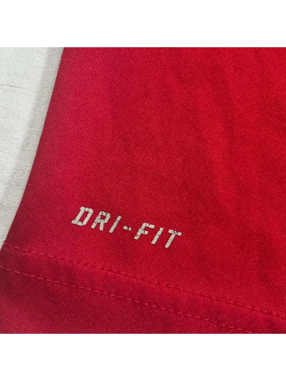 Jordan Jumpman red Dri-FIT graphic performance t-shirt.
